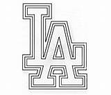 Dodgers Coloring Pages sketch template
