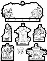 Temple Sealing Children Coloring Pages  Jambestlune sketch template
