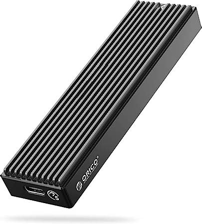 ORICO M.2 SATA B+M/B Key SSD Enclosure USB 3.1 Type C 5Gbps External Solid State Enclosure ...