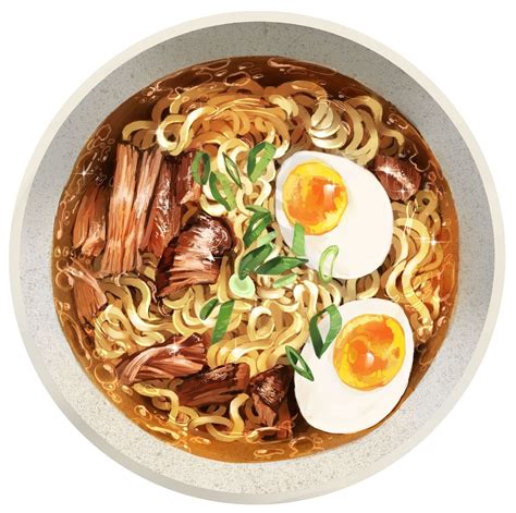 Yummy Ramen - CGTrader Digital Art Competition | Aesthetic food, Food ...