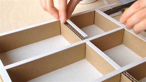 Learn How to Make a DIY Cardboard Desktop File Organizer ...