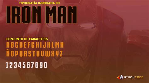 Font Iron Man – MARVEL Font