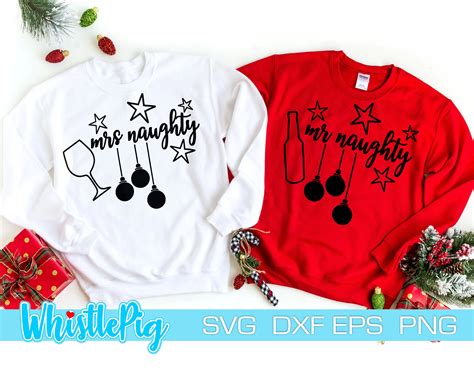 Ugly Sweater Svg Funny Christmas Svg Holiday Svg Mr Naughty | Etsy