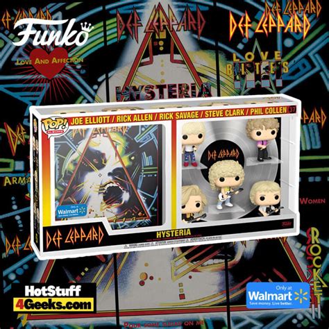 2022 NEW Def Leppard - Hysteria Funko Pop! Album Exclusive