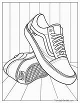 Vans Shoe Drawings Sketch Coloring Page sketch template