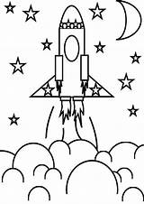 Free & Easy To Print Space Coloring Pages  Tulamama sketch template
