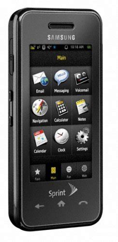 Samsung Instinct (SPH-M800) - Review and Specs - Compare Before Buying