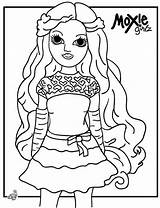 Moxie coloring pages For Girls To Print Free sketch template