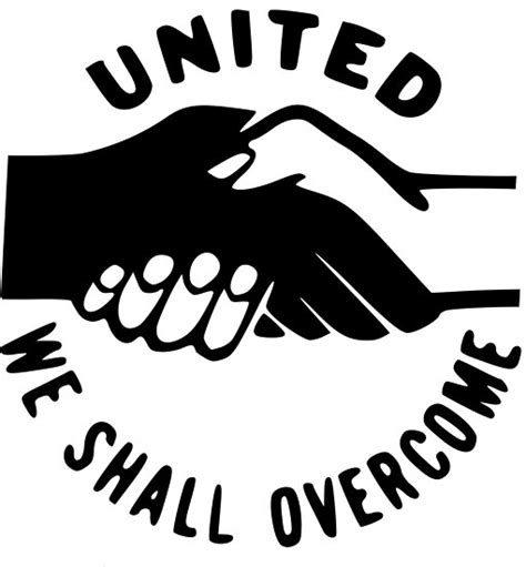 "We Shall Overcome" Posters by CIVILMOB | Redbubble