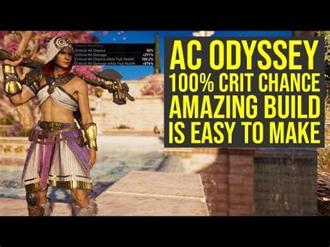 Assassin's Creed Odyssey Best Build With 100% CRIT CHANCE Is Easy To Make (AC Odyssey Best Build ...