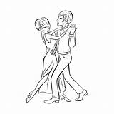 Latin Dancing Coloring Pages sketch template
