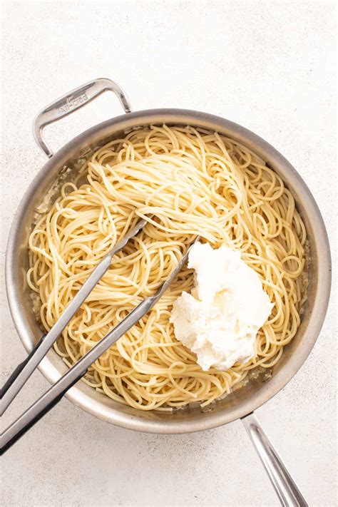 Mascarpone Pasta - The Dizzy Cook