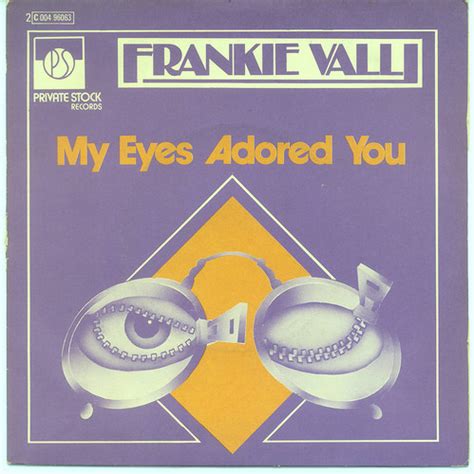 Frankie Valli - My Eyes Adored You (1975, Vinyl) | Discogs