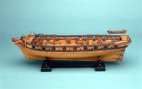 Brig of War, 18 guns, 1810; this 1: 48 model is representative of a ...