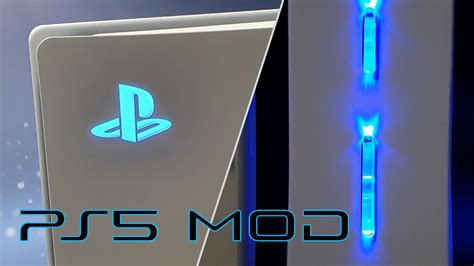 PS5 Custom LED buttons - Frosty White Mod - YouTube