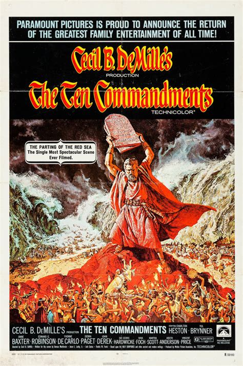 The Ten Commandments Movie Poster (#3 of 5) - IMP Awards