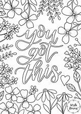You Got This In Page By Words And Flowers AU Download  sketch template