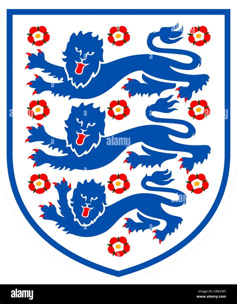 Logo of the England football national team Stock Photo - Alamy