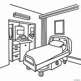 Hospital Coloring Page 14789 11942 sketch template