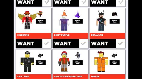 Roblox Toys Series 1 Checklist