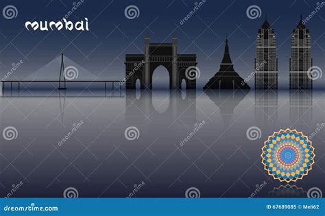 Mumbai Cartoon Vector | CartoonDealer.com #67689085