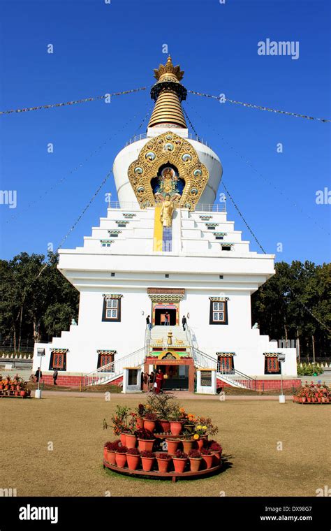 Buddha Temple Dehradun India Stock Photo - Alamy