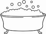 Bathtub coloring Page  ColouringPages sketch template