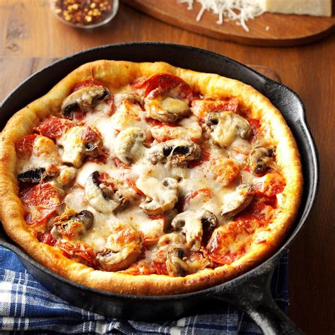 Chicago-Style Deep-Dish Pizza Recipe | Taste of Home