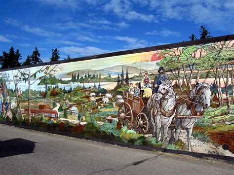 Mural, Chemainus, British Columbia (BC), Canada | Chemainus,… | Flickr