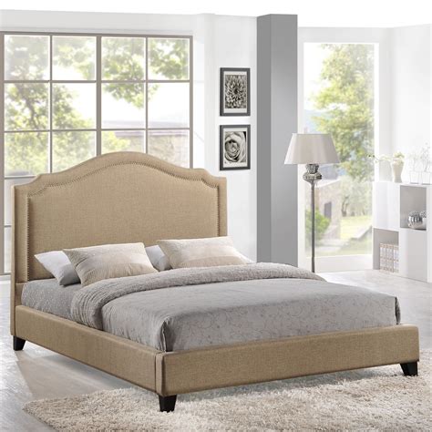 Modway Queen Upholstered Platform Bed & Reviews | Wayfair