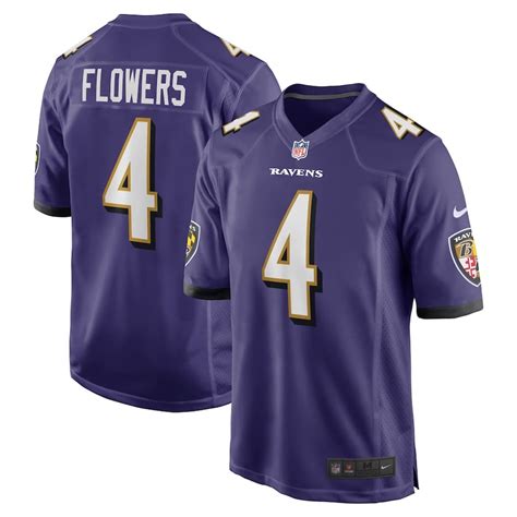 Zay Flowers Jersey (Ravens) S-2X 3X 4X, 5X Black, Purple, White