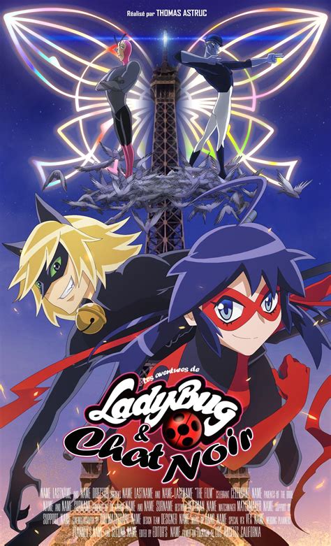 Ladybug poster from the movie in the show, I love this : r ...