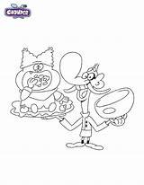 Chowder Coloring Pages Free sketch template