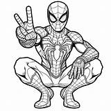Spiderman coloring Pages For Kids spiderman  sketch template