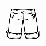 Coloring Page Of Shorts Pages sketch template