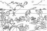 25 Free Printable Beach Coloring Pages sketch template