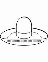 Maracas And Sombrero Coloring Page  Free Printable Pages For Kids sketch template