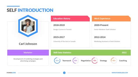 Self Introduction Powerpoint Template