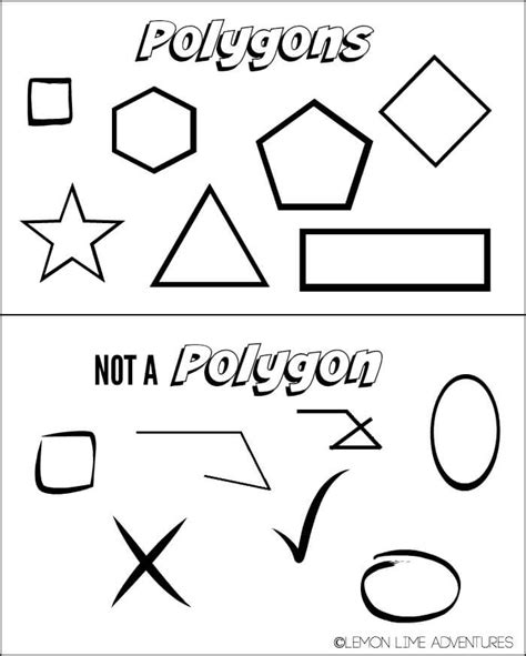 Valentine's Day Polygon Shapes Building Activity