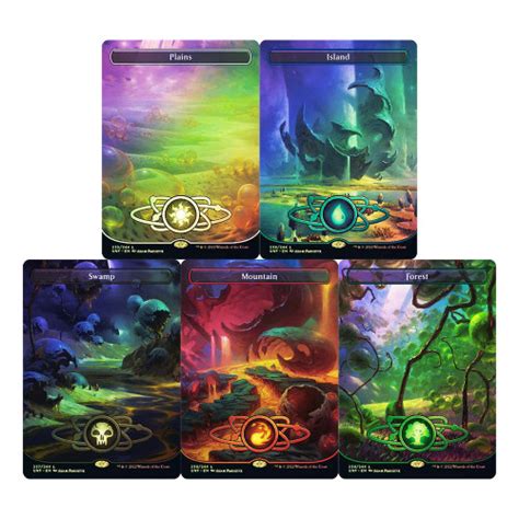 MTG Unfinity Planetary Basic Lands - Star City Games