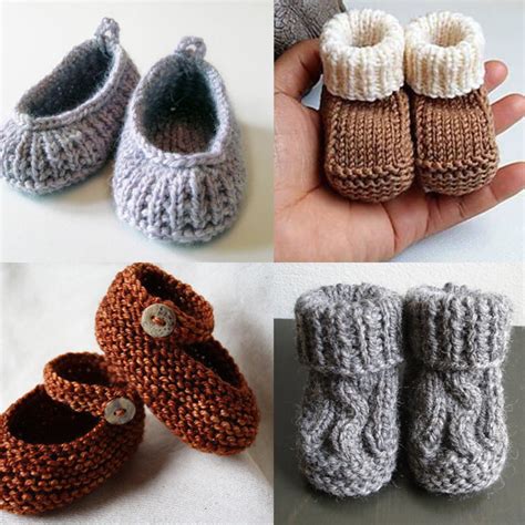 Adorable Knit Baby Booties Patterns That You Can Make! - Six Clever Sisters