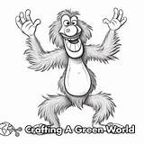 Baboon Coloring Pages  Free & Printable sketch template