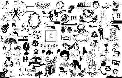 Free black and white clip art free vector download (217,154 Free vector) for commercial use ...