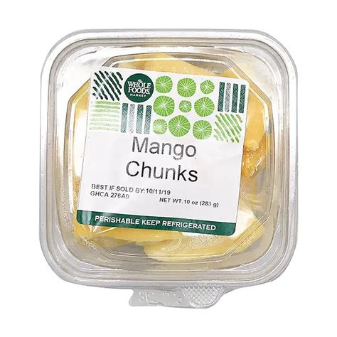 Mango Chunks, 10 oz at Whole Foods Market