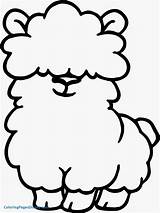 Cute Llama Coloring Pages At GetColoringscom  Free Printable sketch template