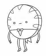 Adventure Time Peppermint Butler coloring Page  Download Print Or sketch template