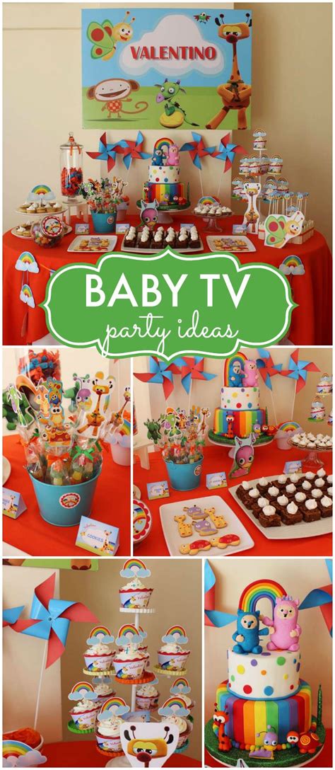 Baby TV / Birthday "Baby TV for Valentino " | Catch My Party | Baby ...