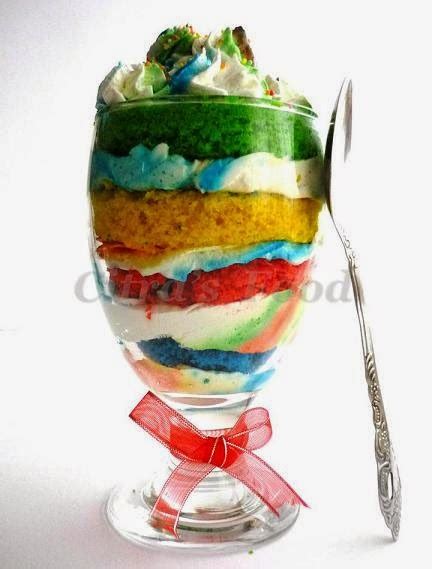 Citra's Home Diary: CAKE IN JAR, RAINBOW CAKE for YKMK Challenge#09
