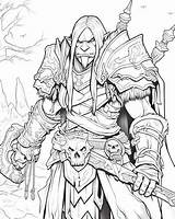 World Of Warcraft Orc Coloring Pages sketch template