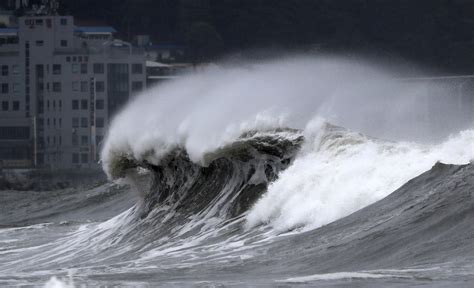 Typhoon Batters S. Korea, Preparations Minimize Casualties - Bloomberg